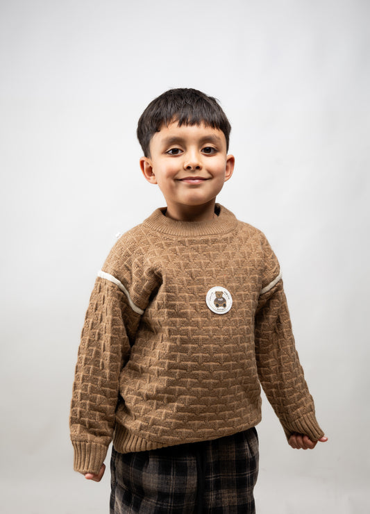 Sweater Tejido Teddy Niño/a